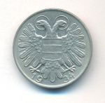 Австрия 1 шиллинг, 1934 (1 шиллинг. Австрия. 1934)