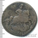 2 копейки 1762 г. Елизавета I. Номинал под св. Георгием (2 копейки 1762г. Cu.)