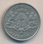 Латвия 2 лата, 1993 (2 лата. Латвия 1993)