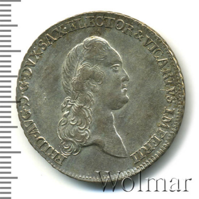 Саксония ⅔ талера, 1790 (2/3 талера. Германия. Саксония 1790г. Ag.)