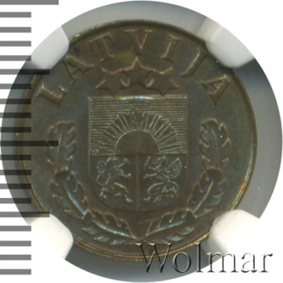 Латвия 1 сантим, 1937 (1 сантим. Латвия 1937г. Cu-Ni.)