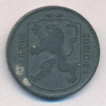 Бельгия 1 франк, 1943 (1 франк. Бельгия 1943)