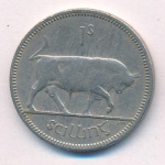 Ирландия 1 шиллинг, 1966 (1 шиллинг. Ирландия. 1966)