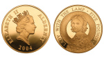Джерси 5 фунтов, 2004 (Олдерни. Елизавета II. 5 фунтов 2004 года. Proof.)