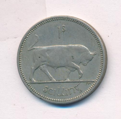 Ирландия 1 шиллинг, 1964 (1 шиллинг. Ирландия 1964)