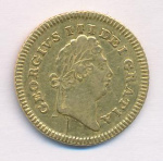 Великобритания ⅓ гинеи, 1803 (1/3 гинеи. Великобритания . М-2,8г 1803)