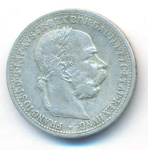 Австрия 1 крона, 1894 (1 крона. Австрия. 1894)