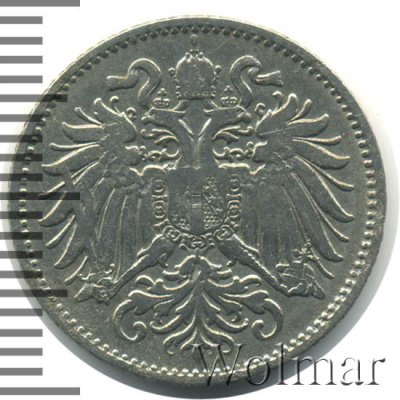 Австрия 10 геллеров, 1894 (10 геллеров. Австрия 1894г. Cu-Ni.)