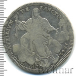 Папская область 1 скудо, 1802 (1 скудо. Ватикан 1802г. Ag.)