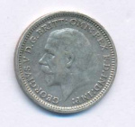 Великобритания 3 пенса, 1936 (3 пенса. Великобритания 1936)