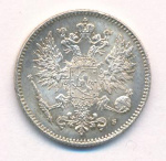50 пенни 1916 г. S. Для Финляндии (Николай II). (50 пенни 1916)