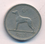 Ирландия 6 пенсов, 1964 (6 пенсов Ирландия 1964)