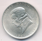 Австрия 2 шиллинга, 1932 (2 шиллинга. Австрия. Гайдн 1932)