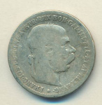 Австрия 1 крона, 1893 (1 крона Австрия 1893)