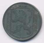 Бельгия 1 франк, 1943 (1 франк. Бельгия 1943)