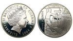 Гернси 5 фунтов, 2004 (Гернси о-в. Елизавета II. 5 фунтов 2004 года. Proof.)