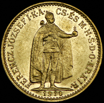 Венгрия 10 крон, 1910 (10 крон 1910 (Венгрия))