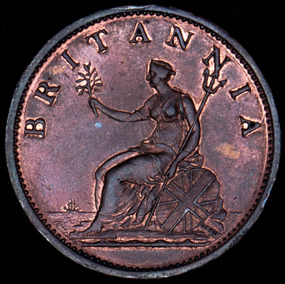Великобритания 1 пенни, 1806 (1 пенни 1806 (Великобритания))