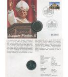 Ватикан 100 лир, 1985 (Ватикан. Нумисбриф 100 лир 1985 года.)