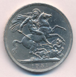 Великобритания 5 шиллингов, 1951 (5 шиллингов. Великобритания. 1951)