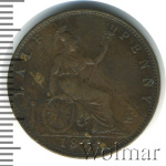 Великобритания ½ пенни, 1874 (1/2 пенни. Великобритания 1874г. Br.)