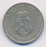 Болгария 20 стотинок, 1906 (20 стотинок. Болгария 1906)