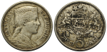 Латвия 5 латов, 1931 (5 лат 1931 года. Латвия. VF-XF)