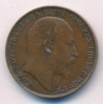 Великобритания ½ пенни, 1906 (1/2 пенни. Великобритания. 1906)