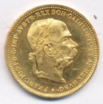 Австрия 20 крон, 1896 (20 крон. Австрия М-6,76г. 1896)