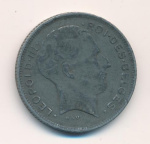 Бельгия 5 франков, 1946 (5 франков. Бельгия 1946)