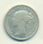 Великобритания 3 пенса, 1874 (3 пенса Великобритания. 1874)