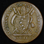 Папская область 1 байокко, 1801 (1 байокко 1801 (Папская государство))