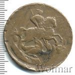 2 копейки 1759 г. Елизавета I. Номинал под св. Георгием. Красный монетный двор (2 копейки 1759г. Cu.)