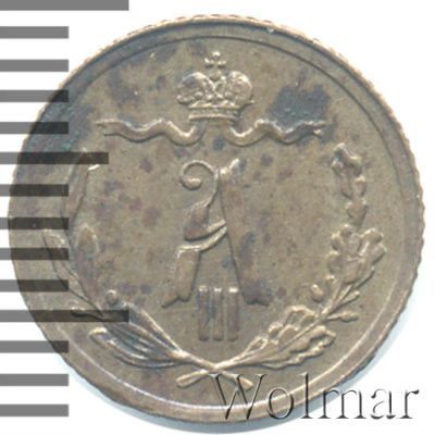 1/4 копейки 1892 г. СПБ. Александр III. (1/4 копейки 1892г. СПБ. Cu.)