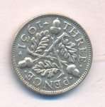 Великобритания 3 пенса, 1931 (3 пенса Великобритания. 1931)