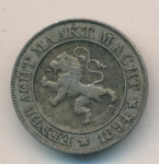 Бельгия 10 сантимов, 1894 (10 сантимов. Бельгия. 1894)