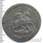 2 копейки 1759 г. Елизавета I. Номинал под св. Георгием. Красный монетный двор (2 копейки 1759г. Cu.)