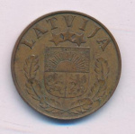 Латвия 2 сантима, 1939 (2 сантима. Латвия 1939)
