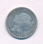 Великобритания 6 пенсов, 1880 (6 пенсов. Великобритания 1880)
