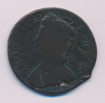 Великобритания ½ пенни, 1736 (1/2 пенни. Великобритания 1736)
