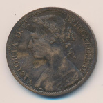 Великобритания 1 пенни, 1875 (1 пенни Великобритания. 1875)