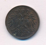 Австрия 2 геллера, 1893 (2 геллер. Австрия 1893)