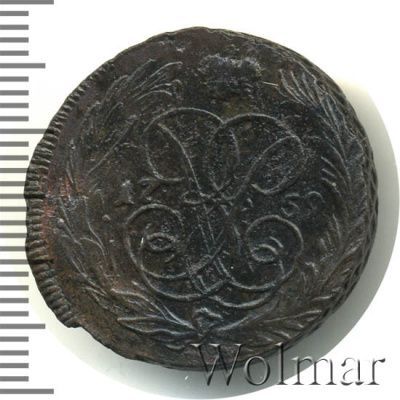 1 копейка 1759 г. Елизавета I. (1 копейка 1759г. Cu.)