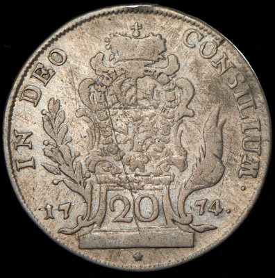 Бавария 20 крейцеров, 1774 (20 крейцеров 1774 (Бавария))
