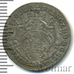 Бавария 3 крейцера, 1795 (3 крейцера. Вюрцбург. Германия 1795г. Ag.)