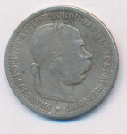 Австрия 1 крона, 1893 (1 крона. Австрия 1893)