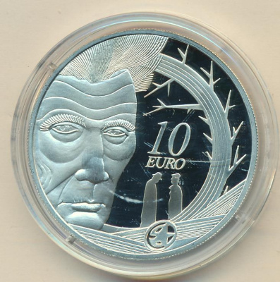 Ирландия 10 евро, 2006 (10 евро Ирландия Самуэль Беккет 2006)
