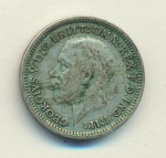 Великобритания 3 пенса, 1936 (3 пенса. Великобритания 1936)