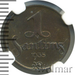 Латвия 1 сантим, 1935 (1 сантим. Латвия 1935г. Cu-Ni.)