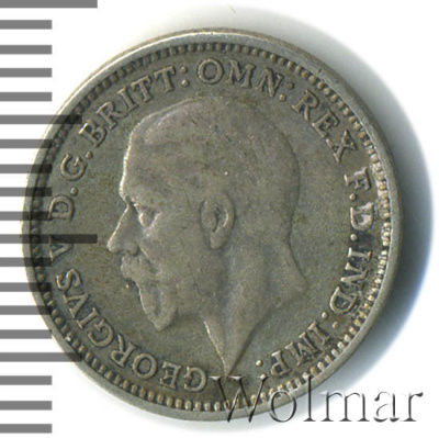 Великобритания 3 пенса, 1931 (3 пенса. Великобритания 1931г. Ag.)